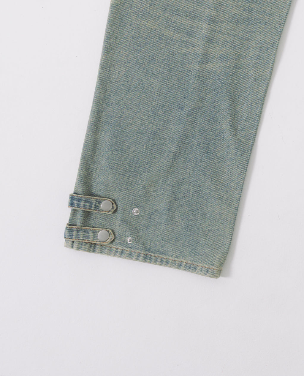 structured straight denim