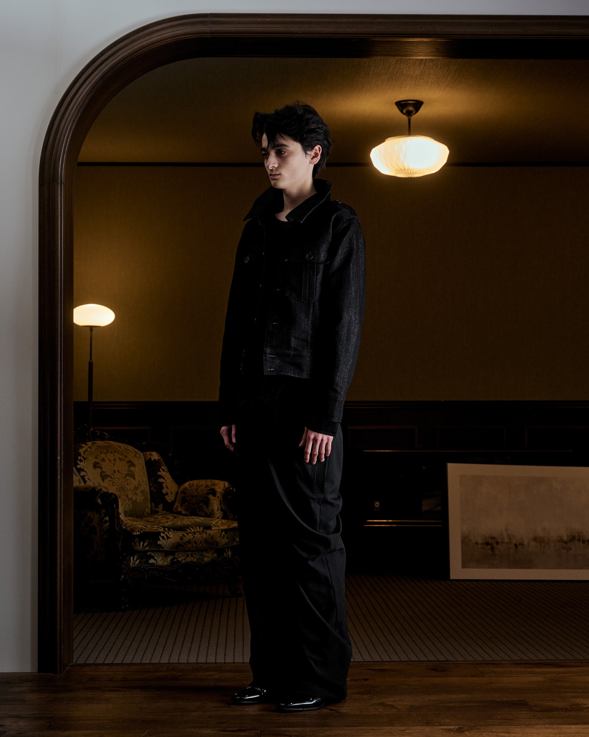 Glitter Denim Jacket