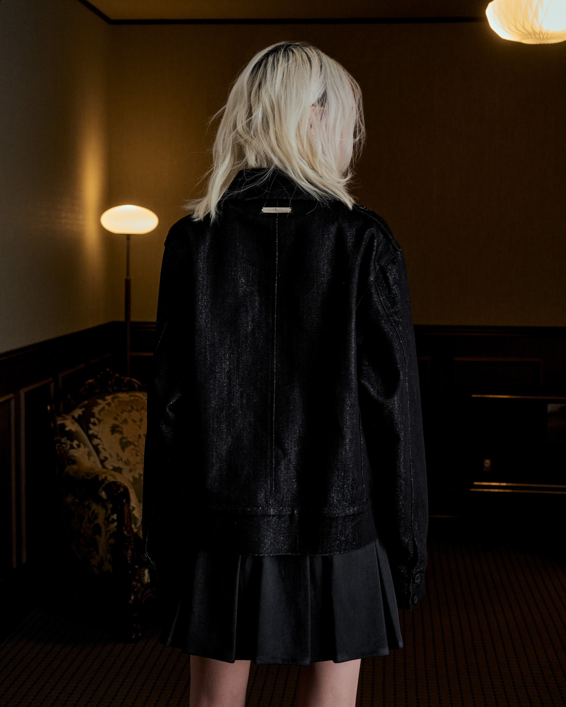 Glitter Denim Jacket