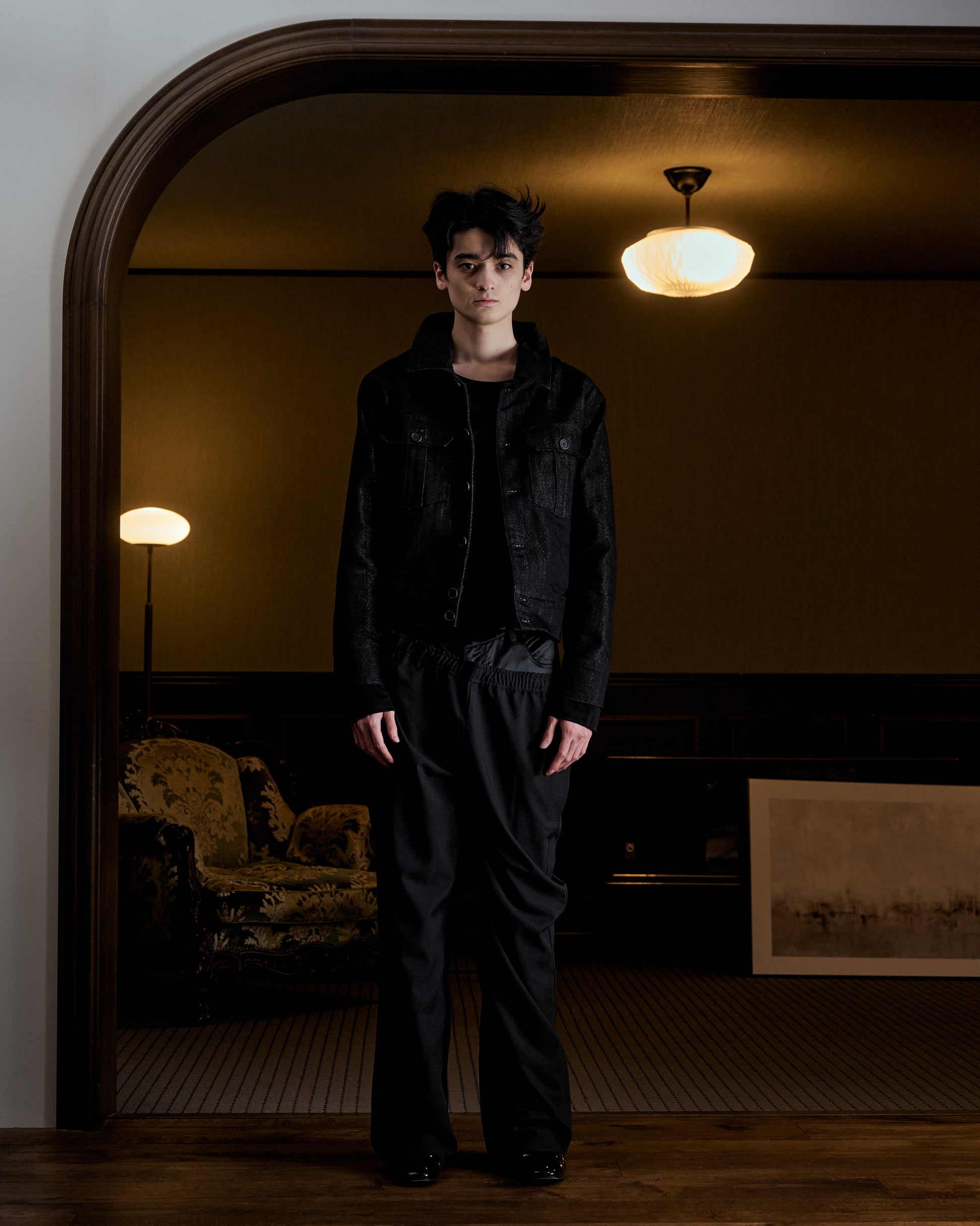 Glitter Denim Jacket