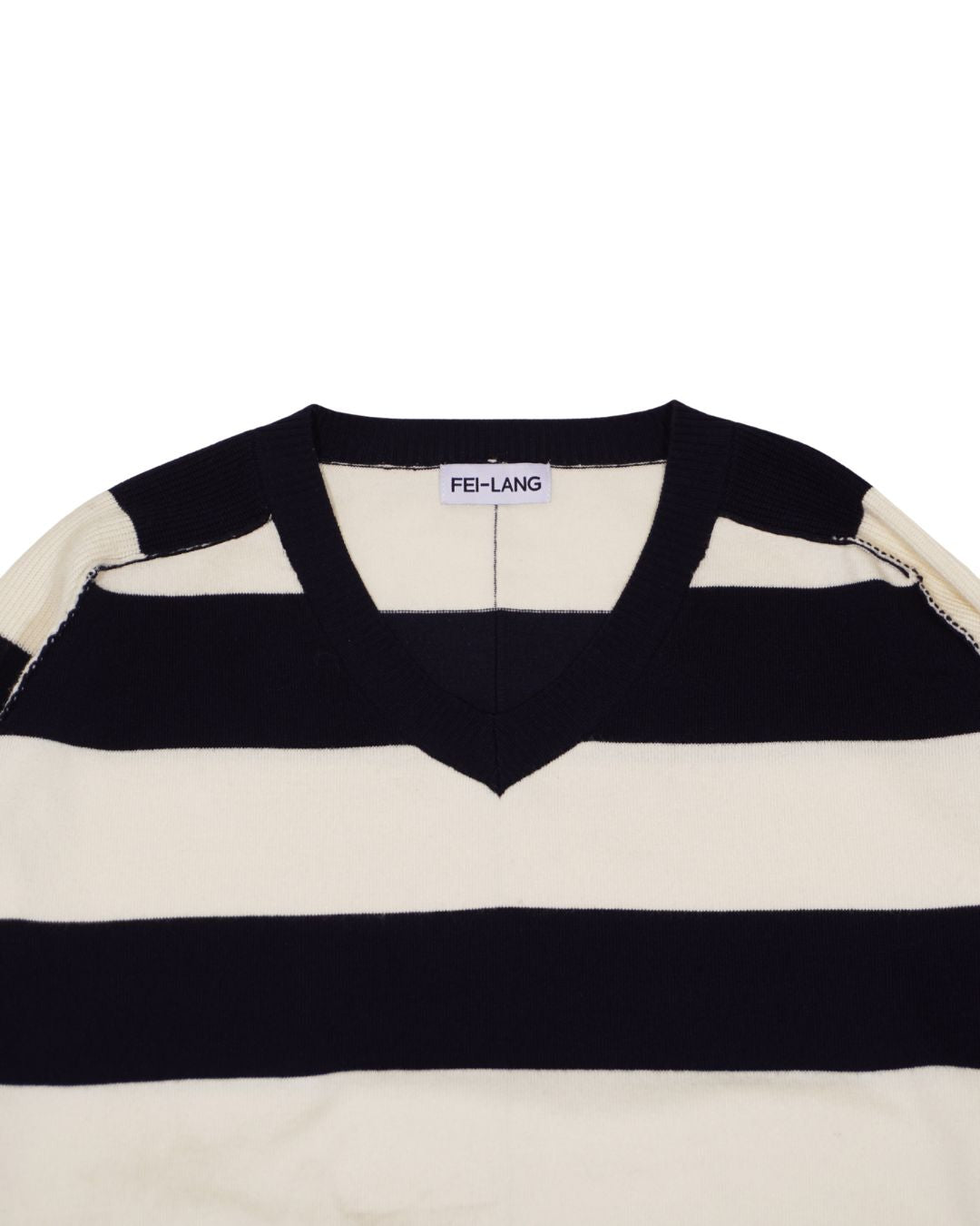 scarf set spring v neck knit