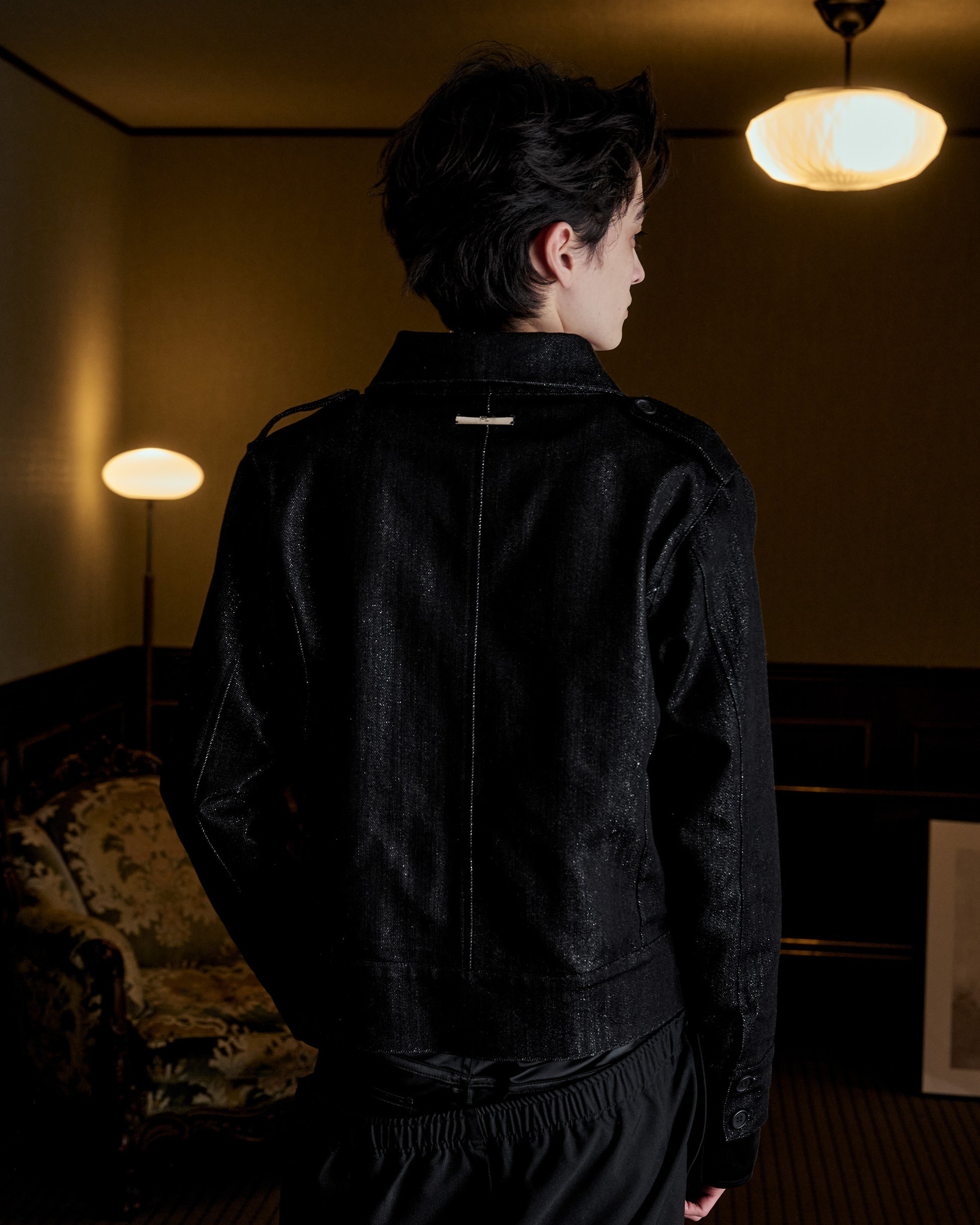 Glitter Denim Jacket