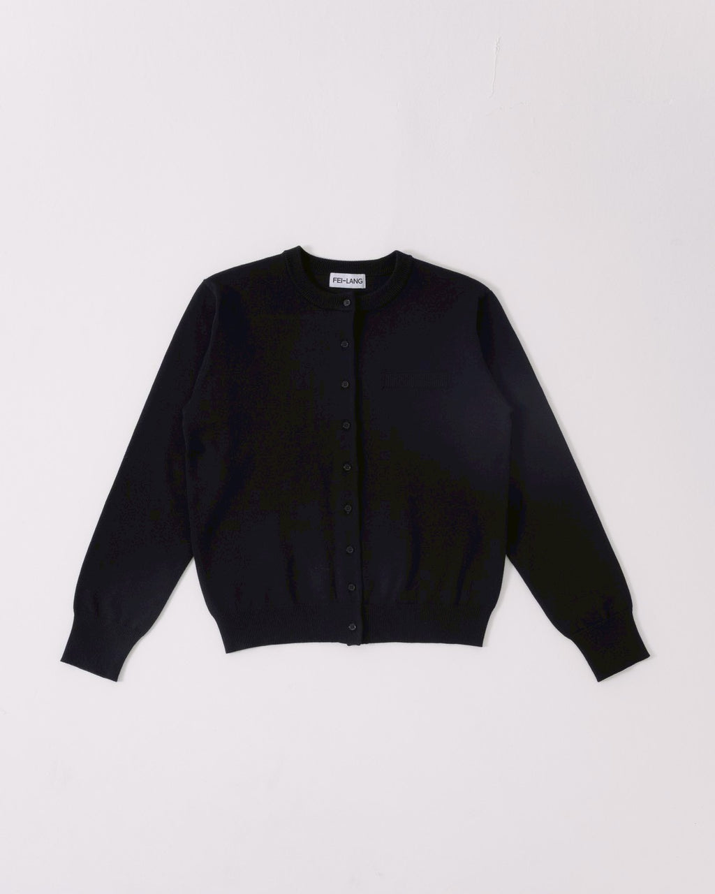 button-up cropped cardigan