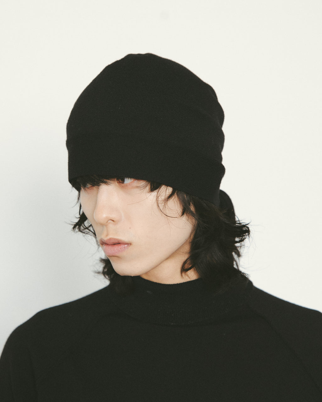 wrap knit beanie