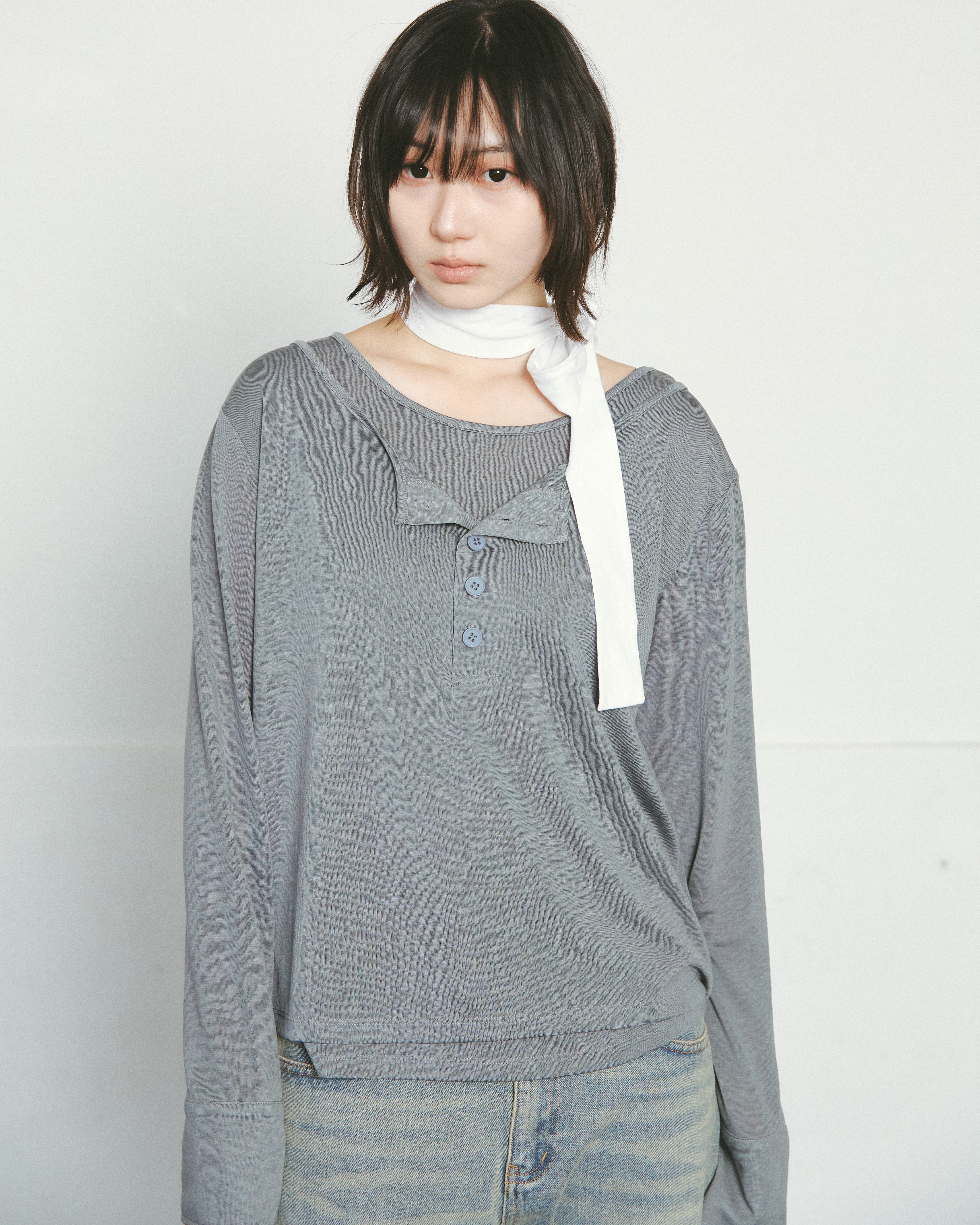 トップス fei-lang cuffed long sleeve cuffed long sleeve – FEI-LANG