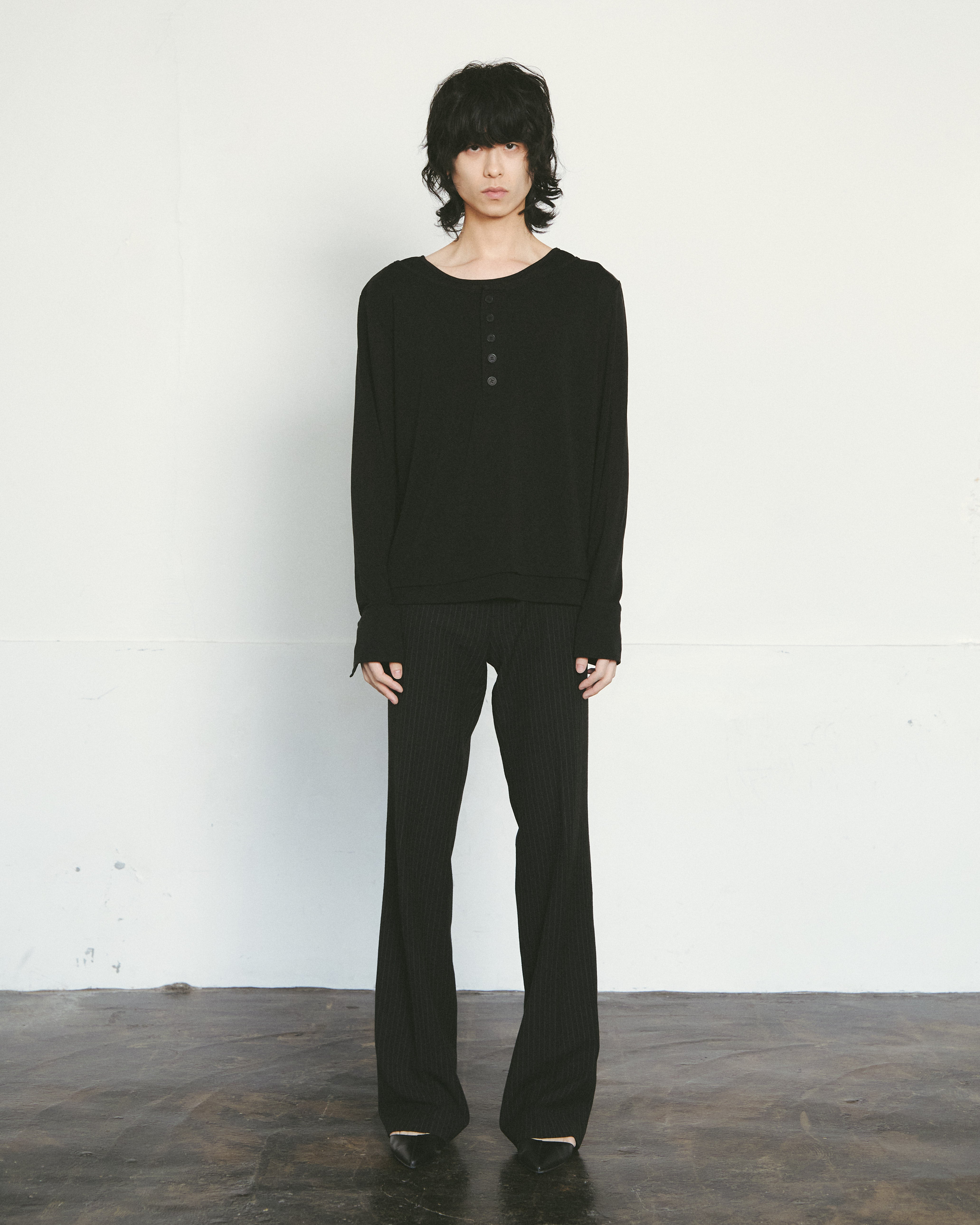 トップス fei-lang cuffed long sleeve cuffed long sleeve – FEI-LANG